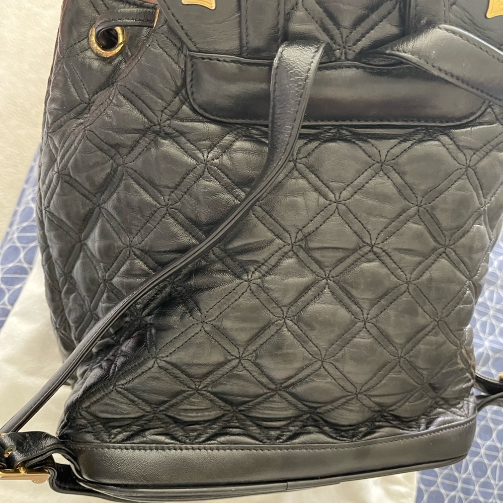 Authentic Mcm Quilted Back Pack! - image 7